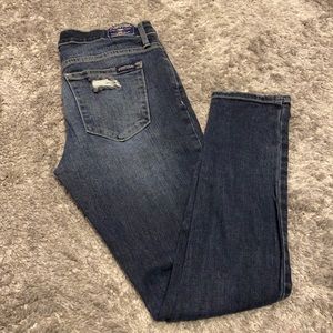 JUST USA Stretchy Distressed Skinny Jeans Size 5